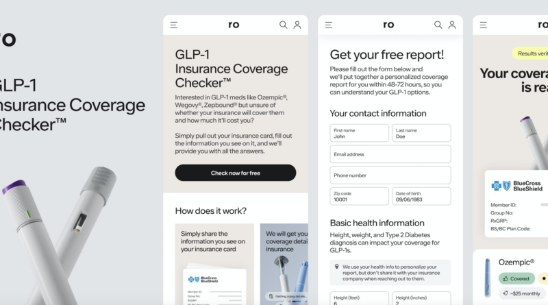 Digital health company Ro is launching a GLP-1 insurance test to help patients find the cost